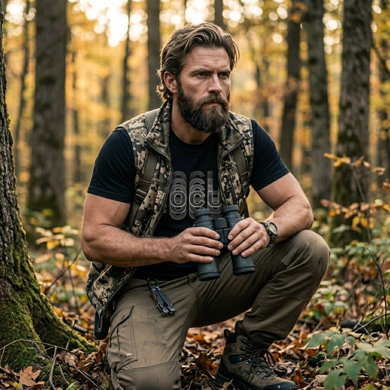 Coming Into Focus distressed graphic men's T-shirt - view 5 - Reborn XII