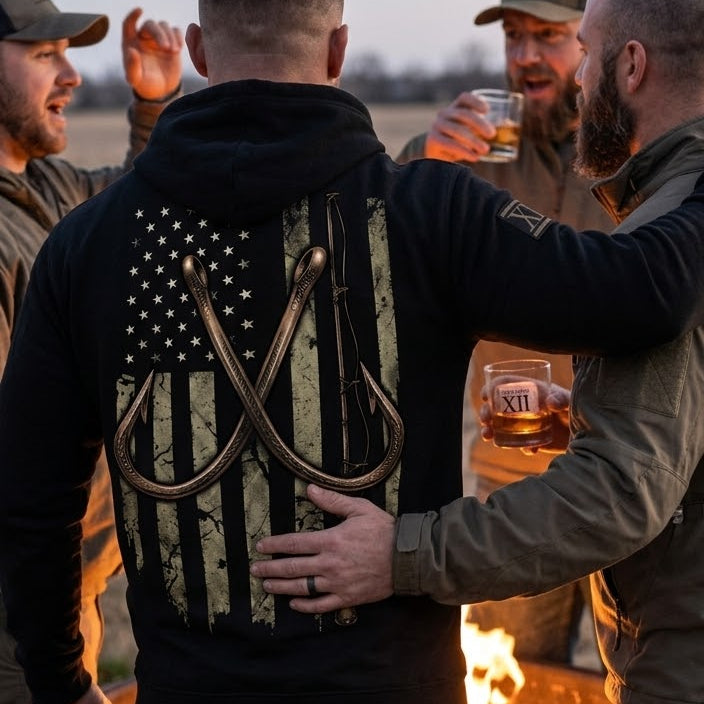 Patriotic Angler - Hoodie