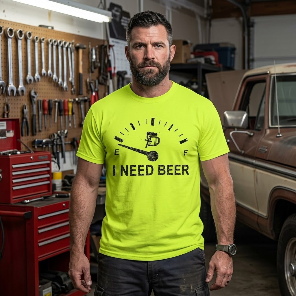 I Need Beer - Hi Vis