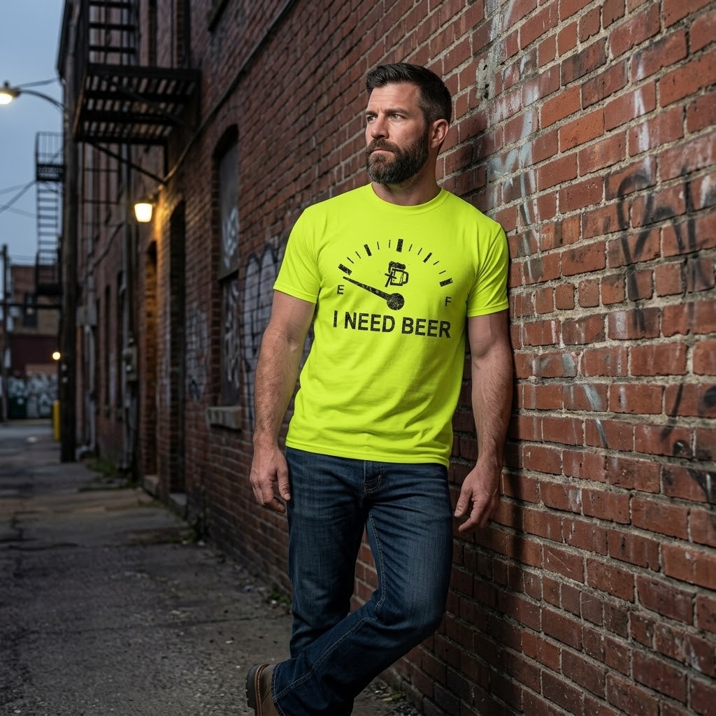 I Need Beer - Hi Vis