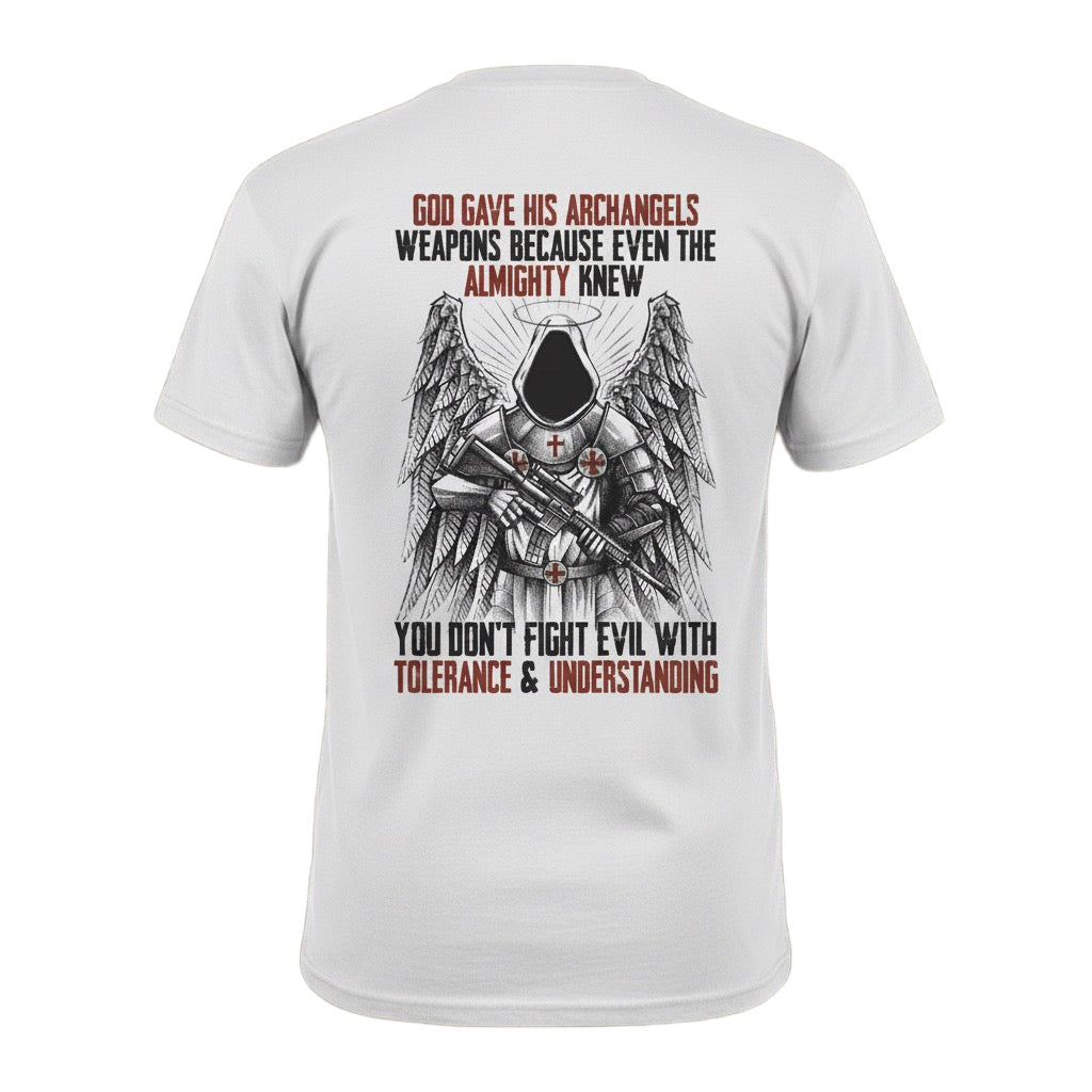 Archangels distressed graphic men's T-shirt - view 6 - Reborn XII