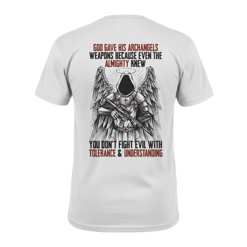 Archangels distressed graphic men's T-shirt - view 6 - Reborn XII