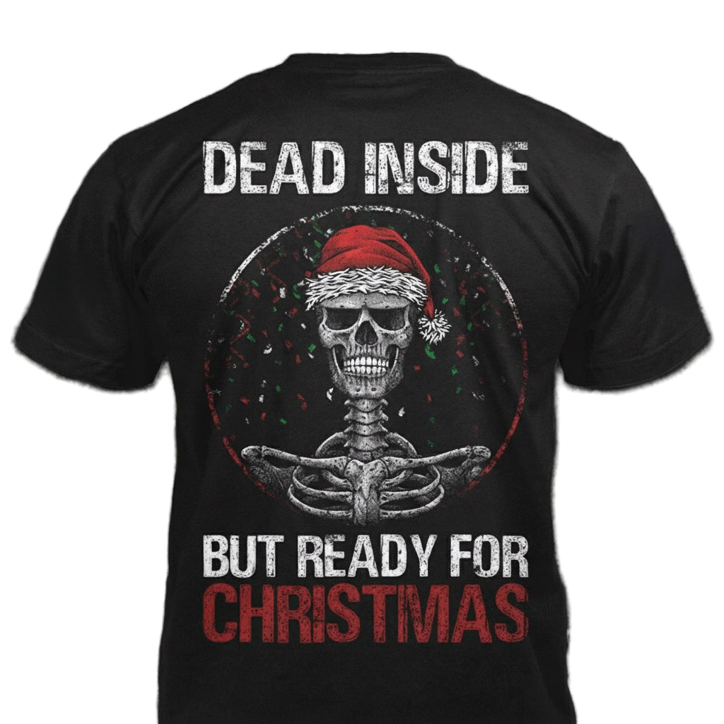 Dead Inside distressed graphic men's T-shirt - view 6 - Reborn XII