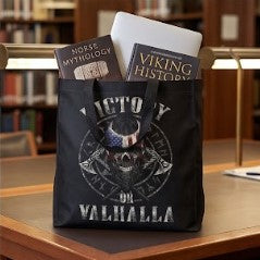 Victory Or Valhalla - Tote Bag