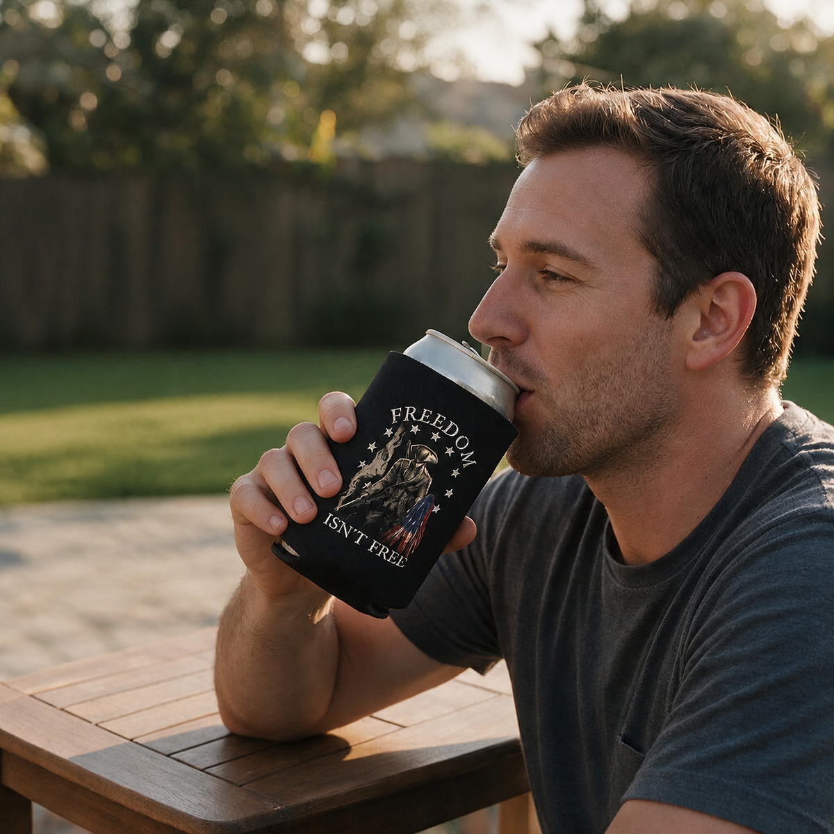 Freedom Isn't Free - Can Cooler 6-Pack