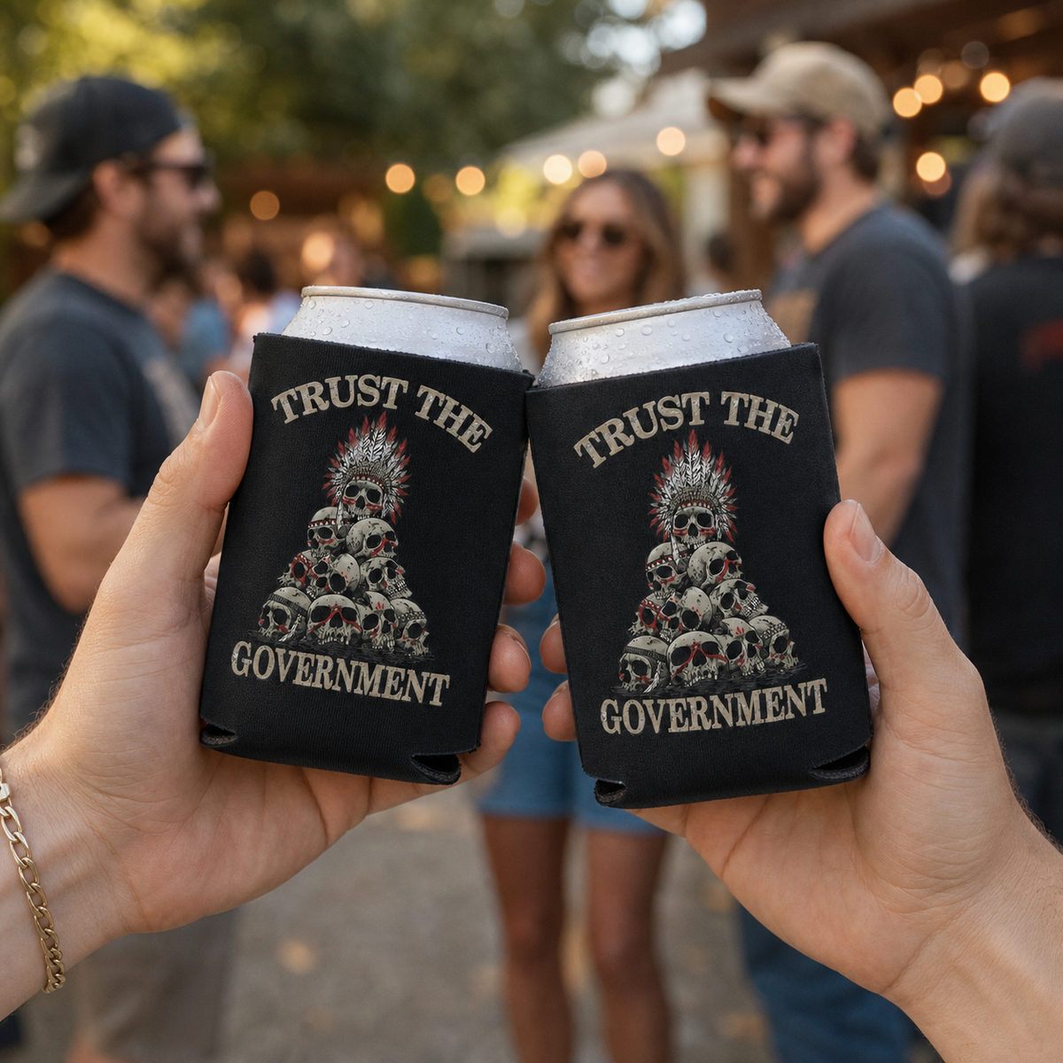 Trust The Government - Can Cooler 6-Pack