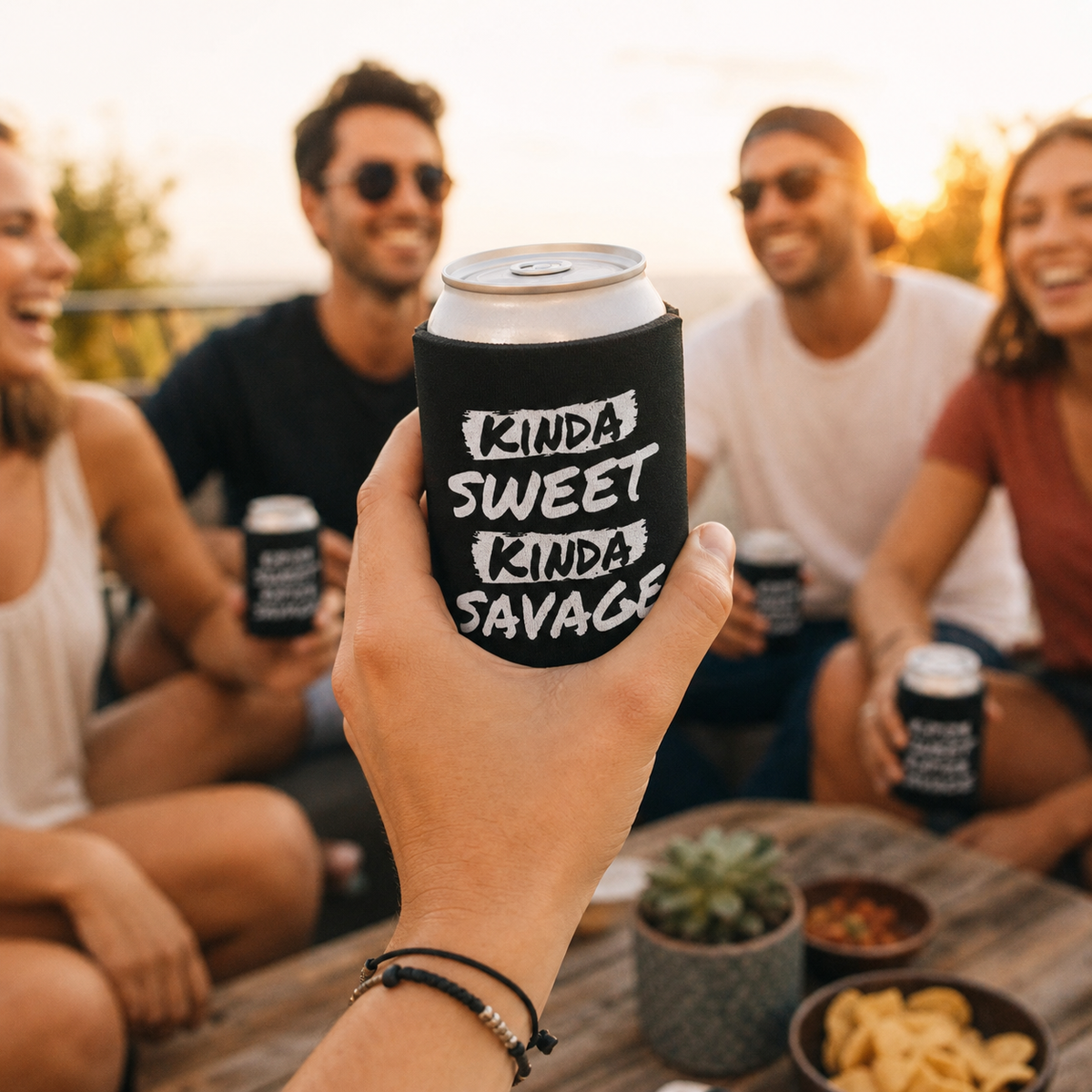 Kinda Sweet Kinda Savage - Can Cooler 6-Pack