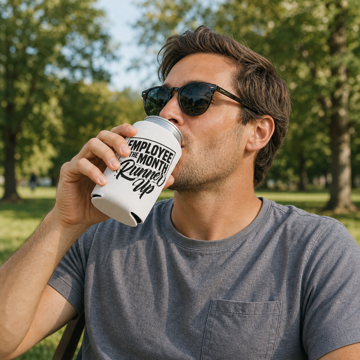 Employee Of The Month - Can Cooler 6-Pack