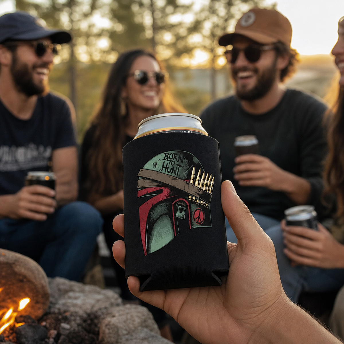 Born To Hunt - Can Cooler 6-Pack