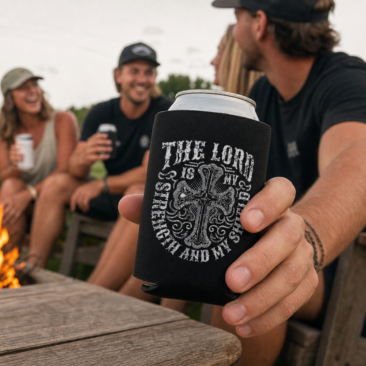 The Lord Is My Shield - Can Cooler 6-Pack