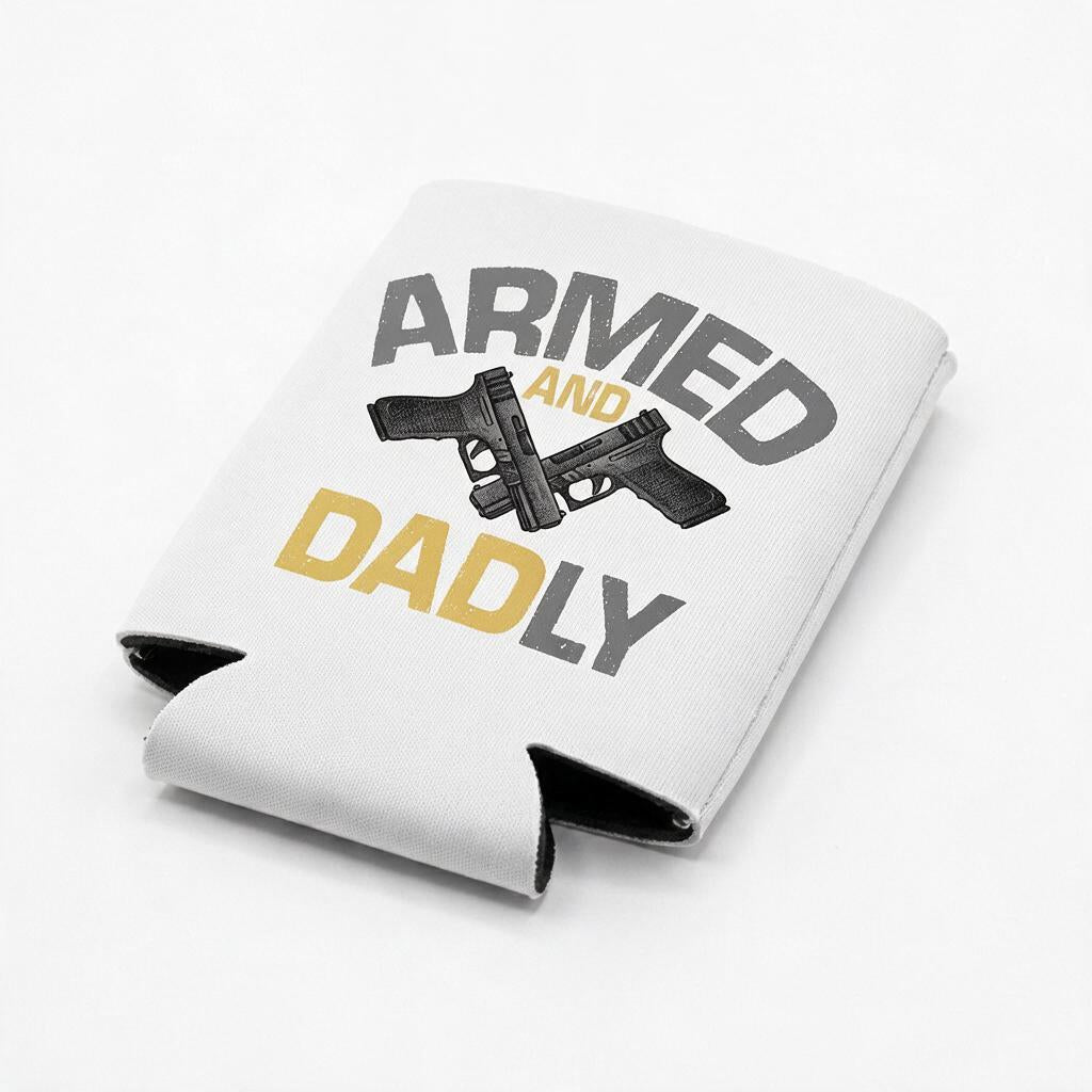 Armed And Dadly - Can Cooler 6-Pack