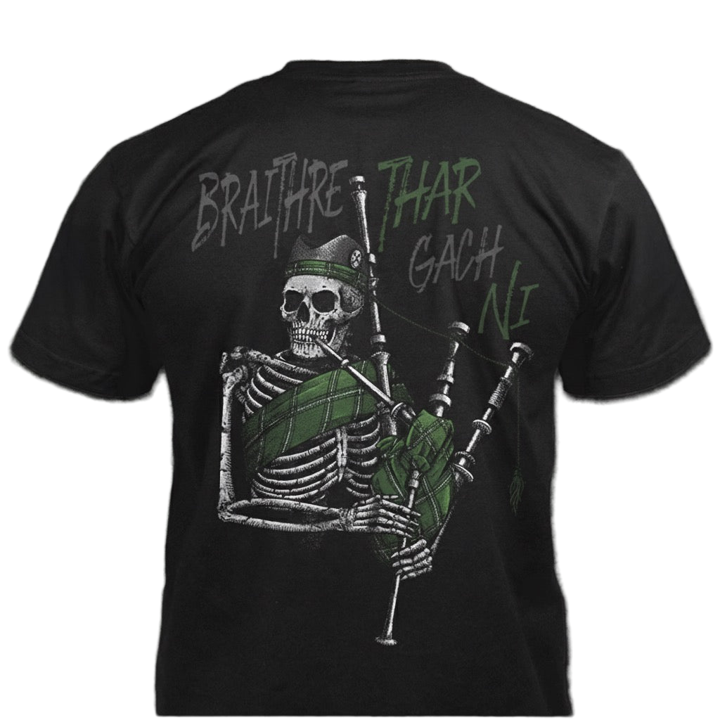 Braithre Thar Gach Ni distressed graphic men's T-shirt - view 8 - Reborn XII