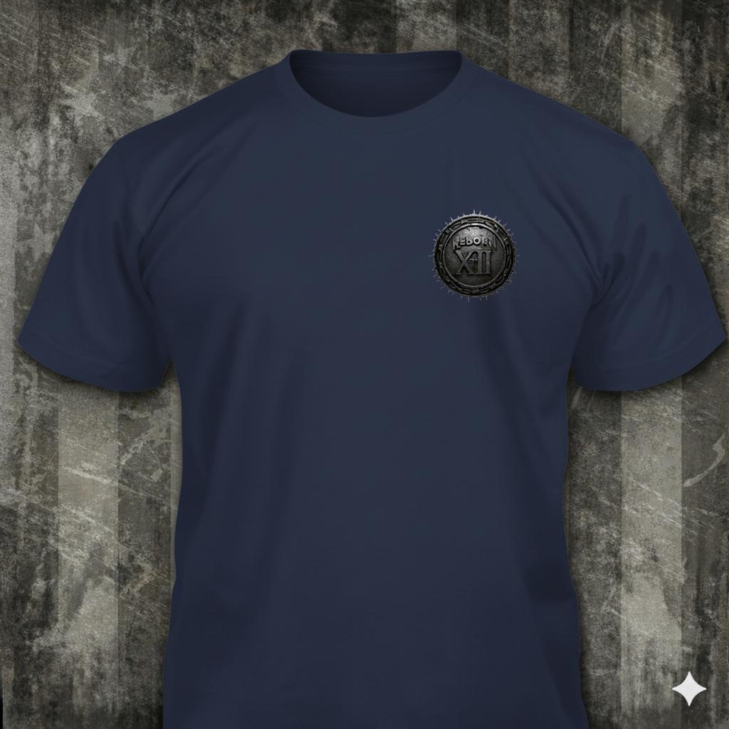 Liberty Rings distressed graphic men's T-shirt - view 3 - Reborn XII