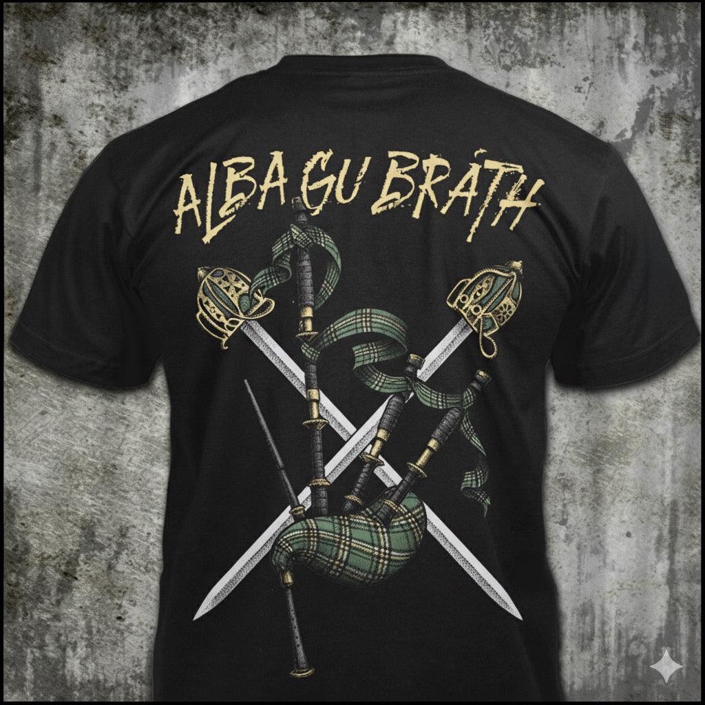 Scotland Forever distressed graphic men's T-shirt - view 2 - Reborn XII