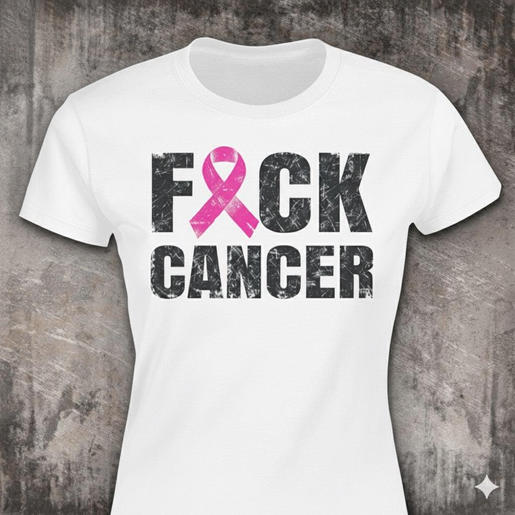 Stand Against Breast Cancer distressed graphic women's T-shirt from Reborn XII