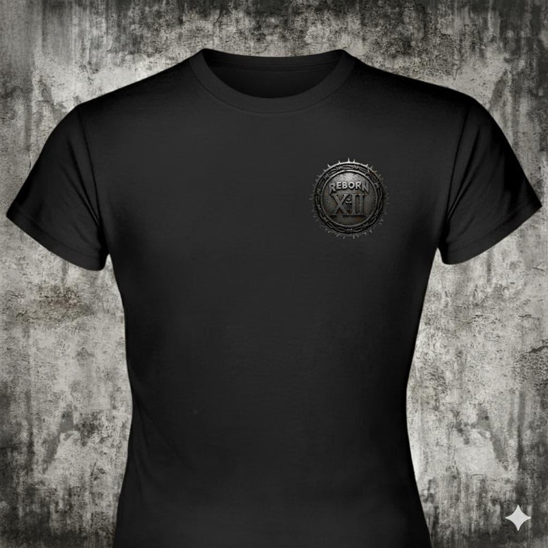 Lord Is My Strength distressed graphic women's T-shirt - view 4 - Reborn XII