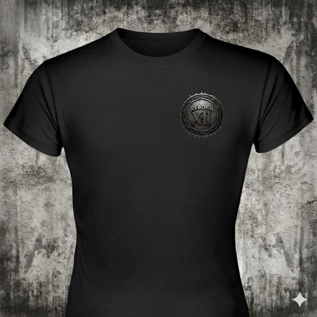 Liberty Rings distressed graphic women's T-shirt - view 2 - Reborn XII