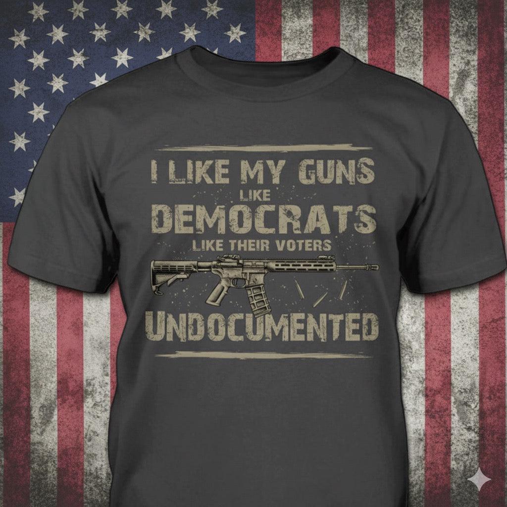 Undocumented distressed graphic men's T-shirt - view 2 - Reborn XII