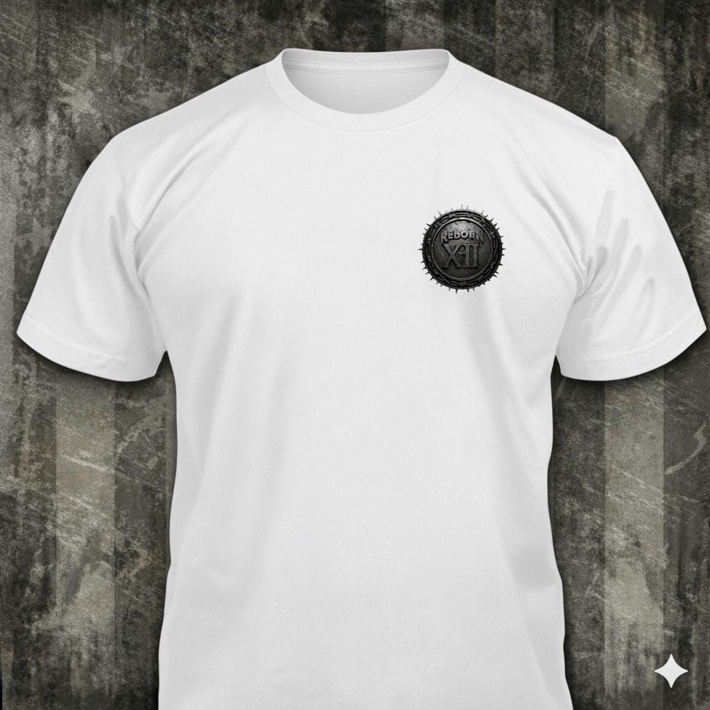 Undocumented distressed graphic men's T-shirt - view 3 - Reborn XII