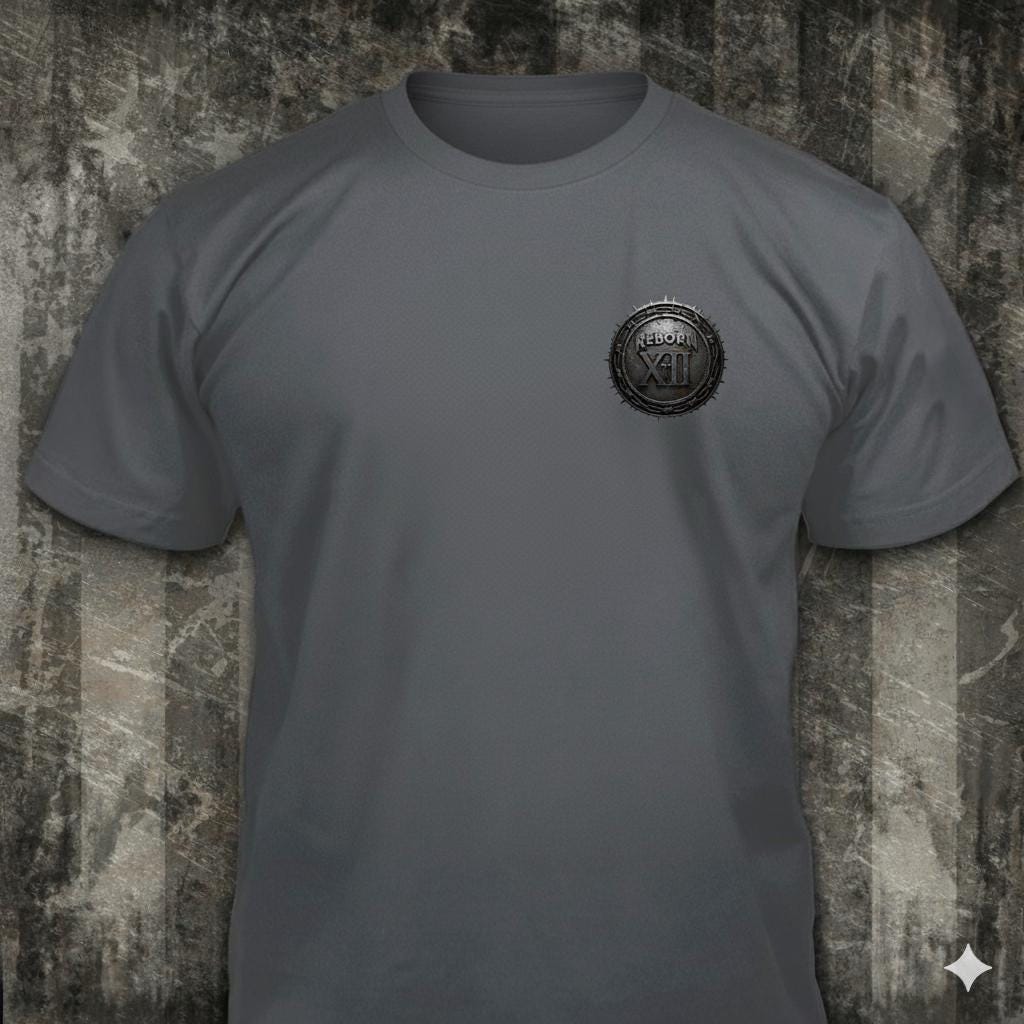 Undocumented distressed graphic men's T-shirt - view 4 - Reborn XII