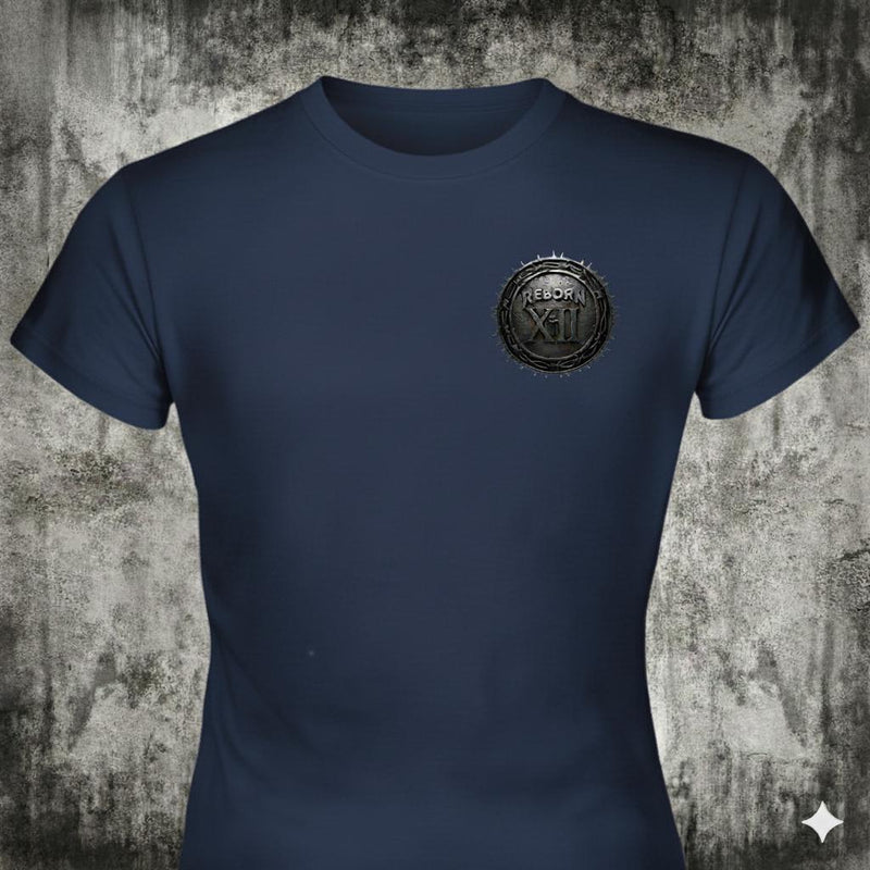 Honor Those Who Died distressed graphic women's T-shirt - view 4 - Reborn XII
