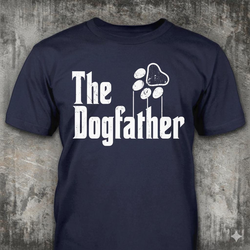 The Dogfather distressed graphic men's T-shirt from Reborn XII