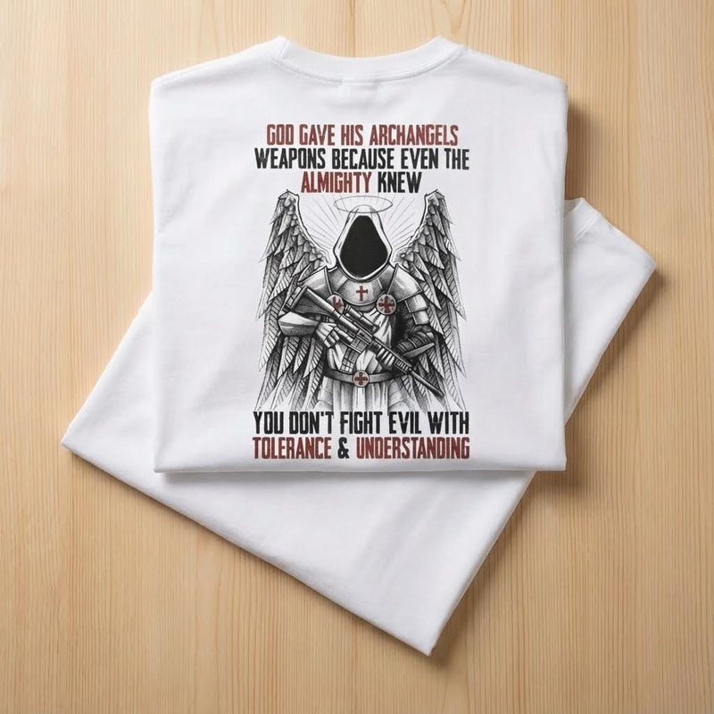 Archangels distressed graphic men's T-shirt - view 5 - Reborn XII