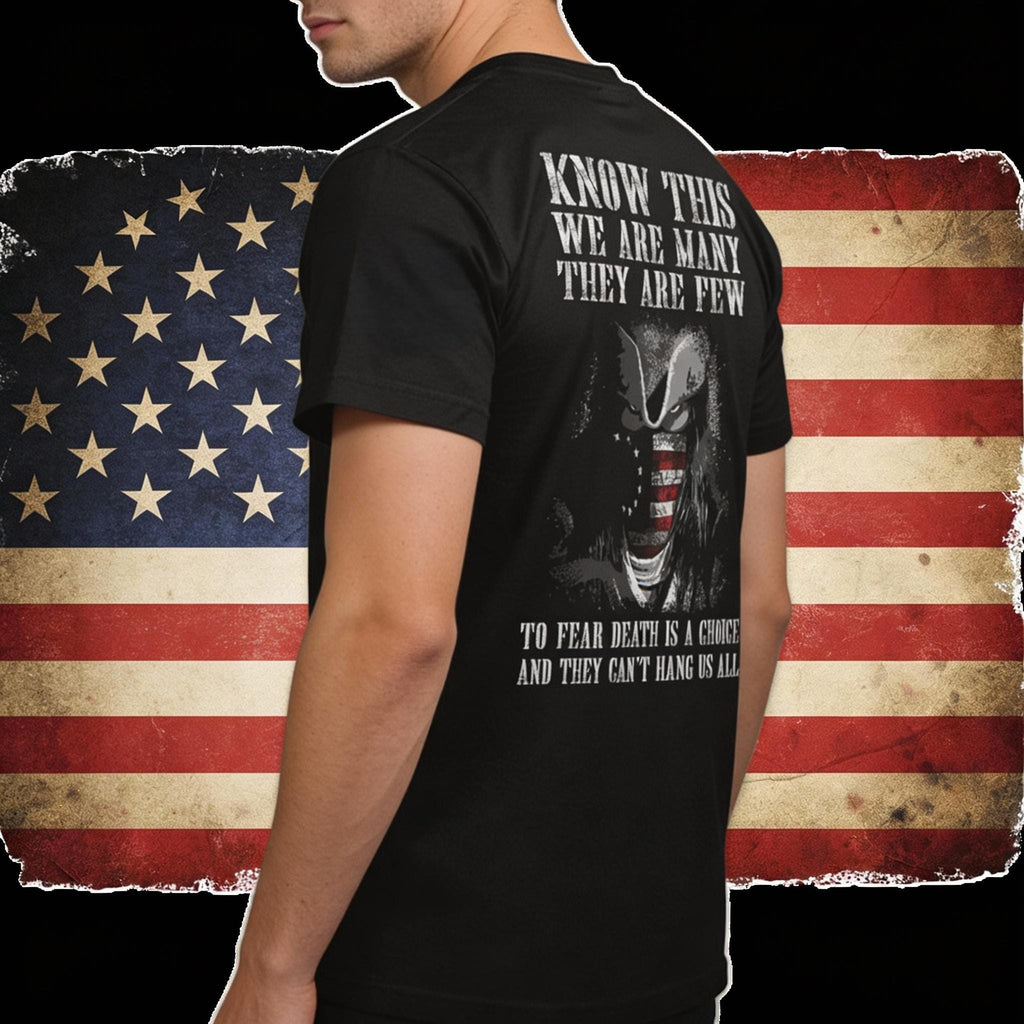 Can't Hang Us All distressed graphic men's T-shirt - view 5 - Reborn XII
