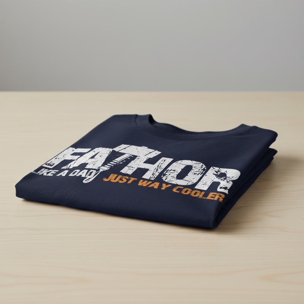 Fathor distressed graphic men's T-shirt - view 2 - Reborn XII