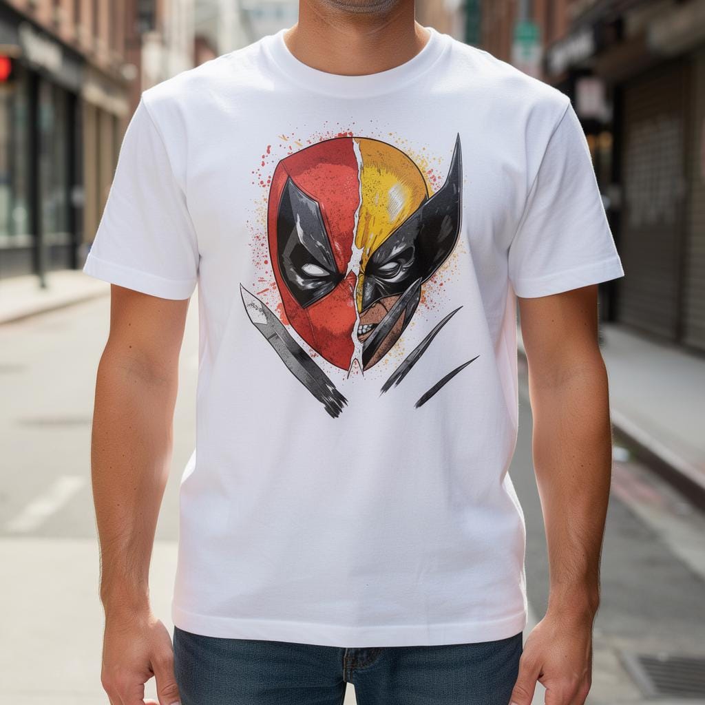 Mercenary Mutant distressed graphic men's T-shirt - view 4 - Reborn XII