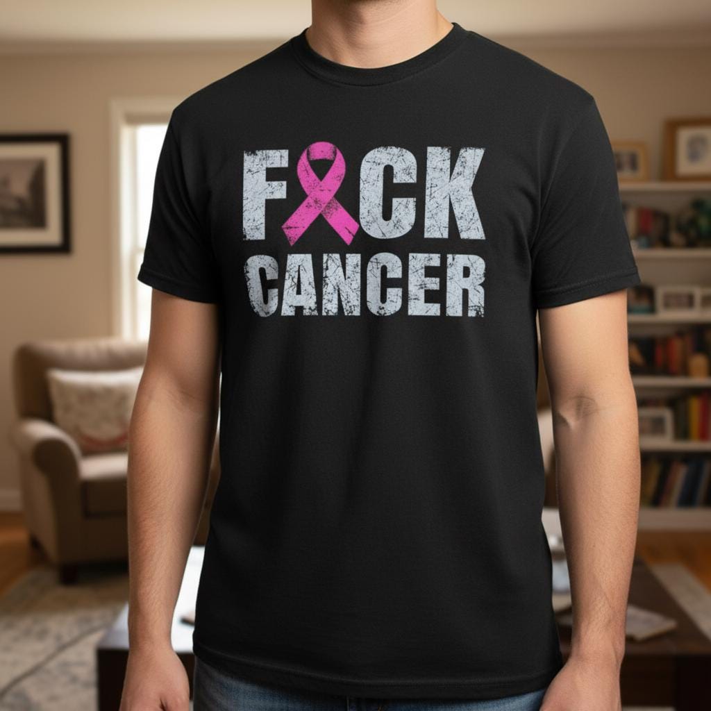 Stand Against Breast Cancer distressed graphic men's T-shirt - view 4 - Reborn XII