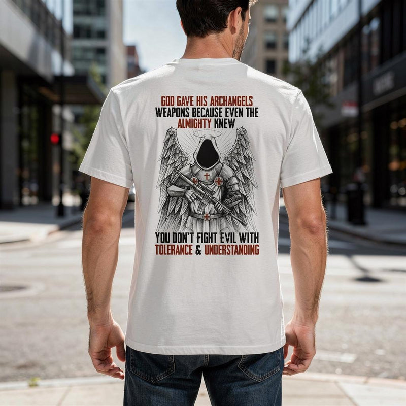 Archangels distressed graphic men's T-shirt - view 4 - Reborn XII