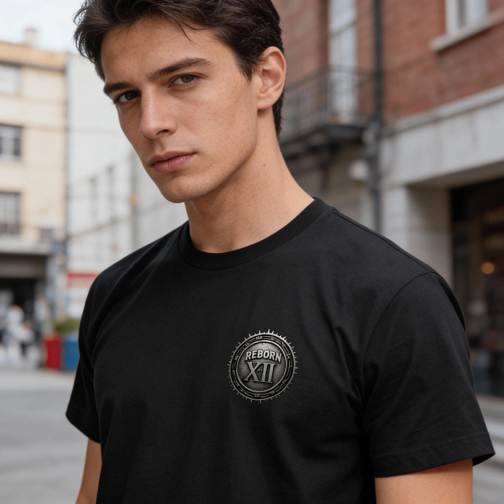 Victory Or Valhalla distressed graphic men's T-shirt - view 4 - Reborn XII