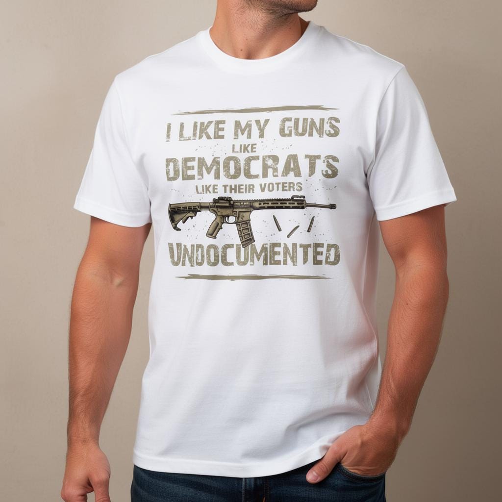 Undocumented distressed graphic men's T-shirt - view 7 - Reborn XII