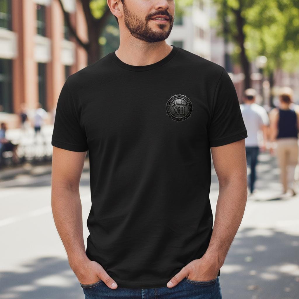 Braithre Thar Gach Ni distressed graphic men's T-shirt - view 7 - Reborn XII