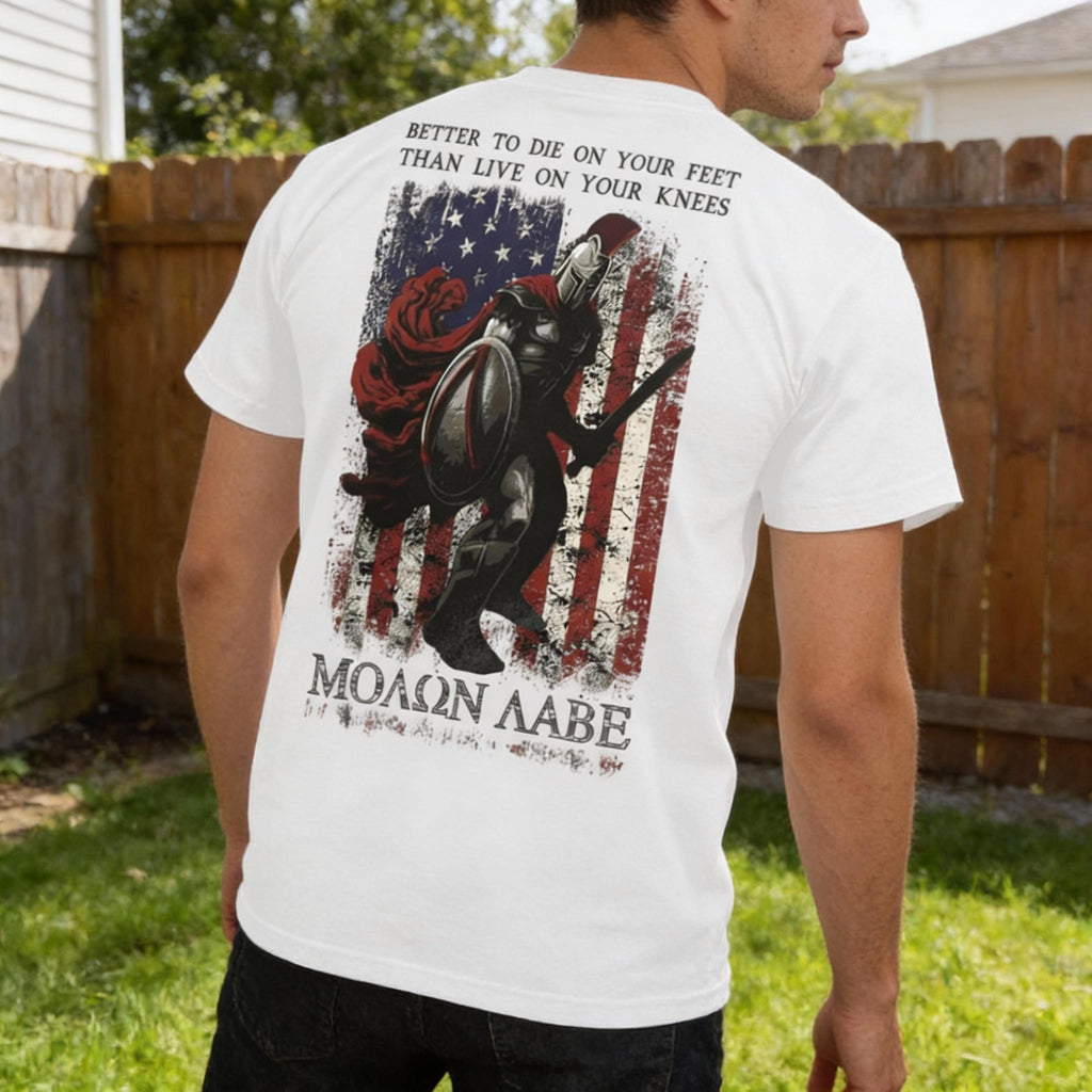 Die On Your Feet distressed graphic men's T-shirt - view 4 - Reborn XII