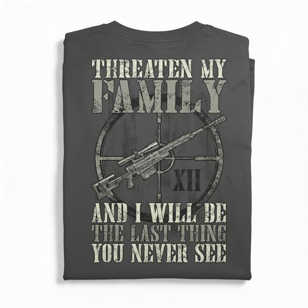 Last Thing You Never See distressed graphic men's T-shirt - view 6 - Reborn XII