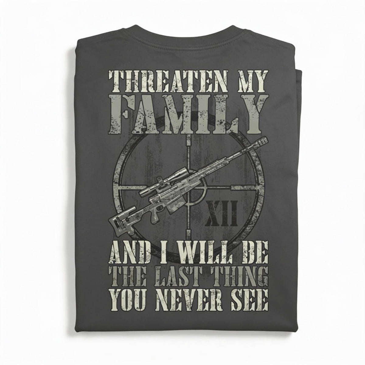 Last Thing You Never See distressed graphic men's T-shirt - view 6 - Reborn XII
