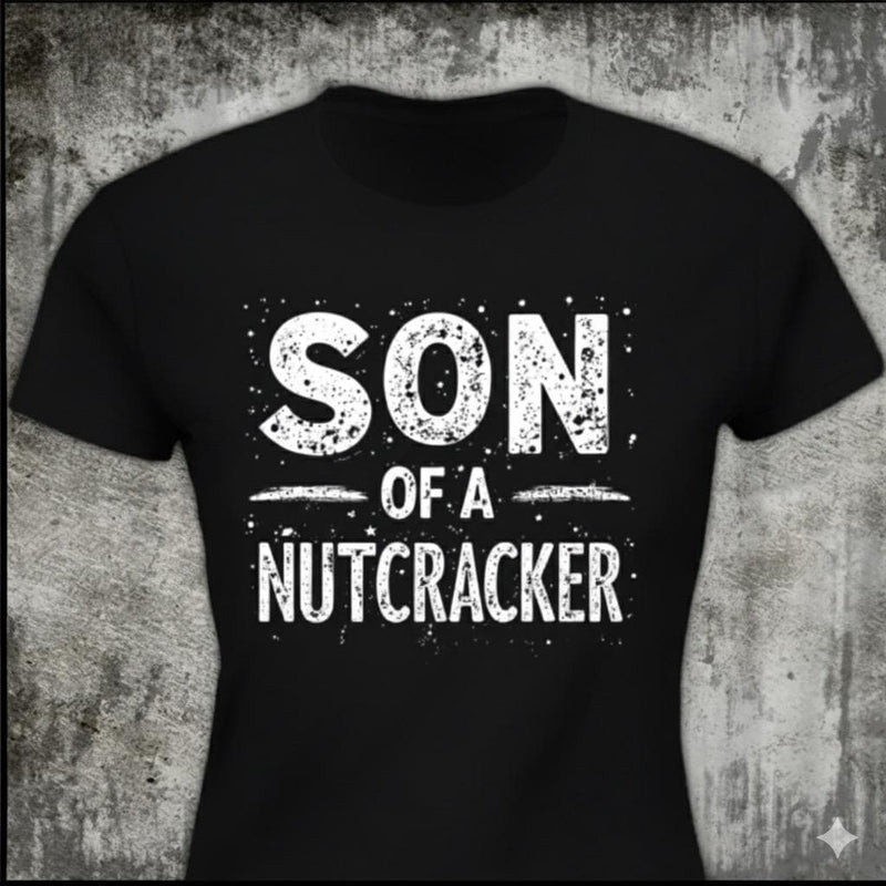 Son Of A Nutcracker distressed graphic women's T-shirt - view 2 - Reborn XII