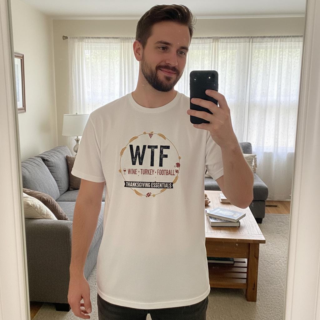 W.T.F. distressed graphic men's T-shirt - view 3 - Reborn XII