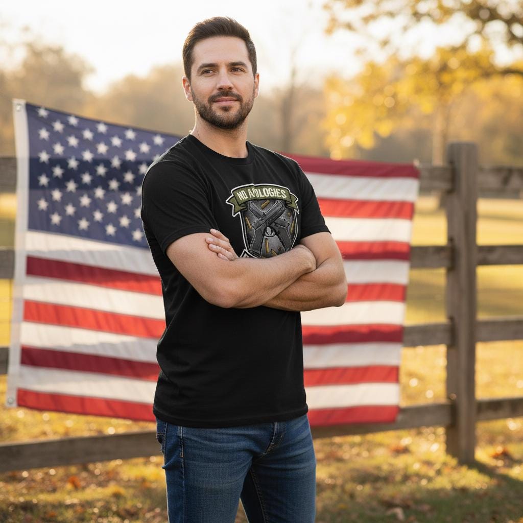 No Apologies distressed graphic men's T-shirt - view 4 - Reborn XII