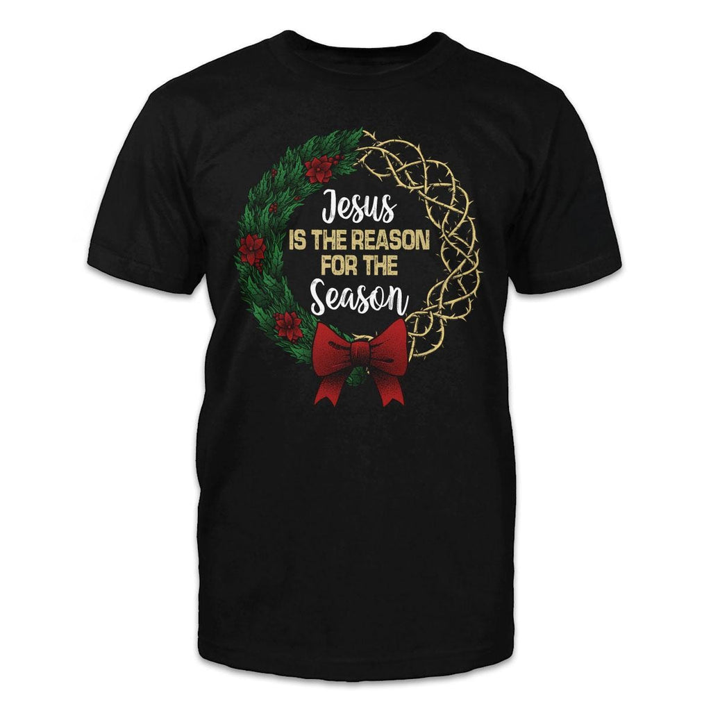 Jesus Is The Reason distressed graphic women's T-shirt - view 3 - Reborn XII