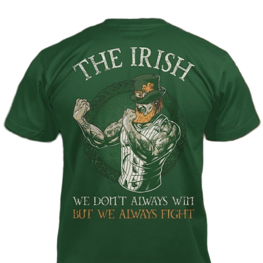 Fighting Irish distressed graphic men's T-shirt - view 10 - Reborn XII