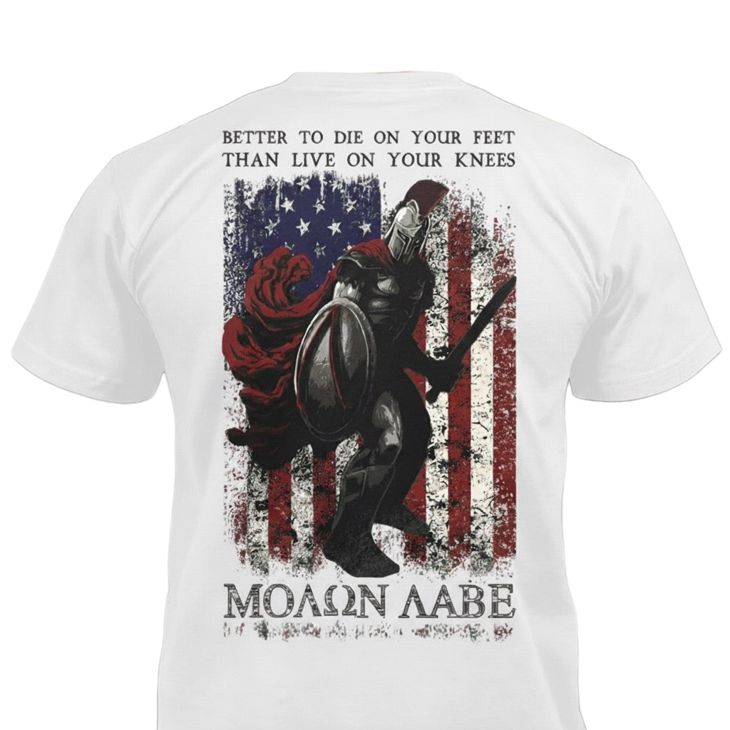 Die On Your Feet distressed graphic men's T-shirt - view 7 - Reborn XII