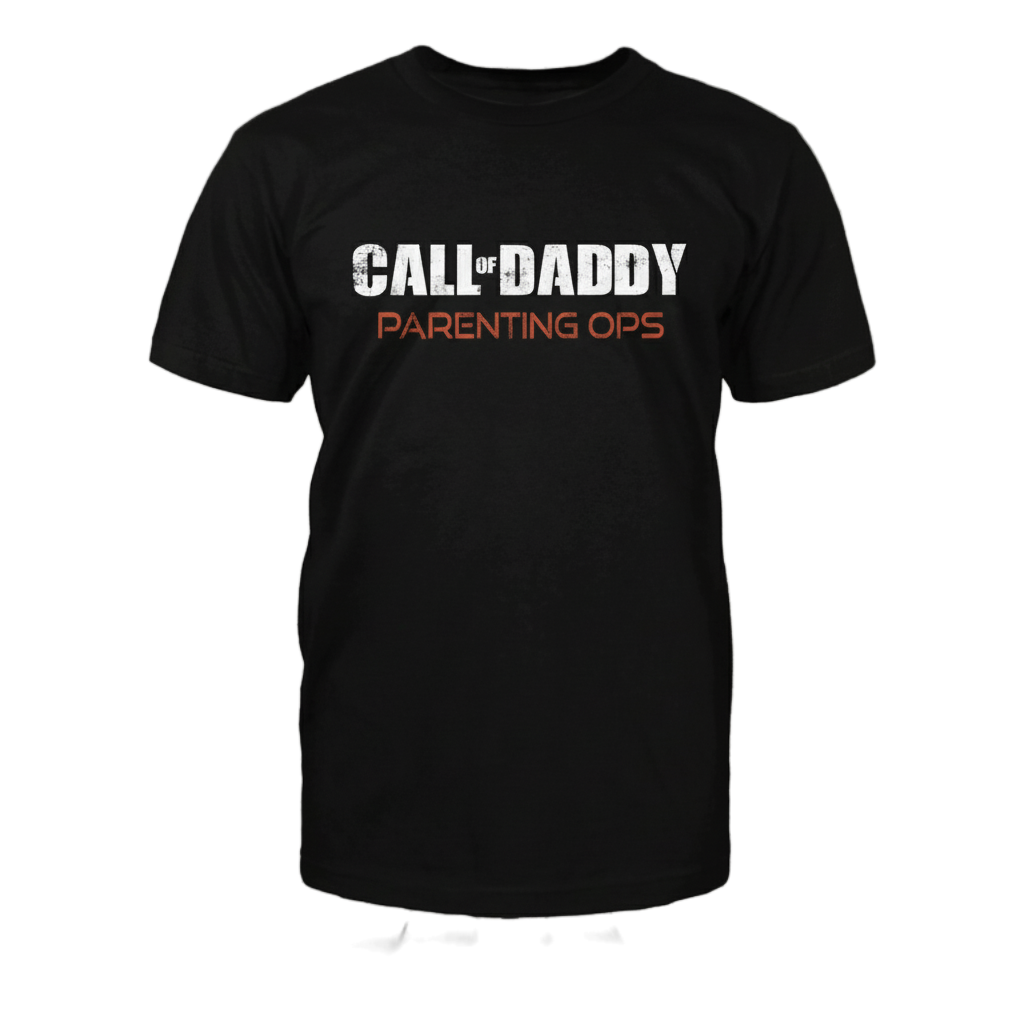 Call Of Daddy distressed graphic men's T-shirt - view 8 - Reborn XII