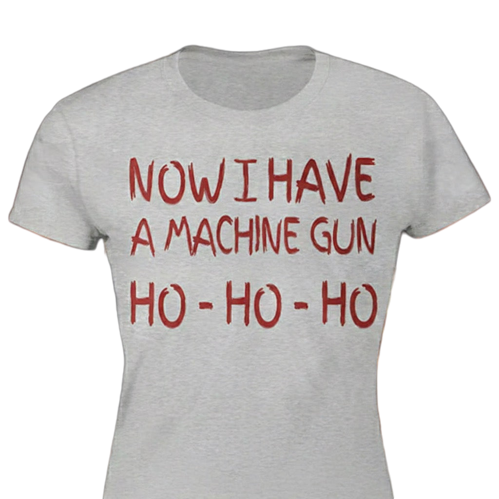 Ho-Ho-Ho distressed graphic women's T-shirt - view 4 - Reborn XII