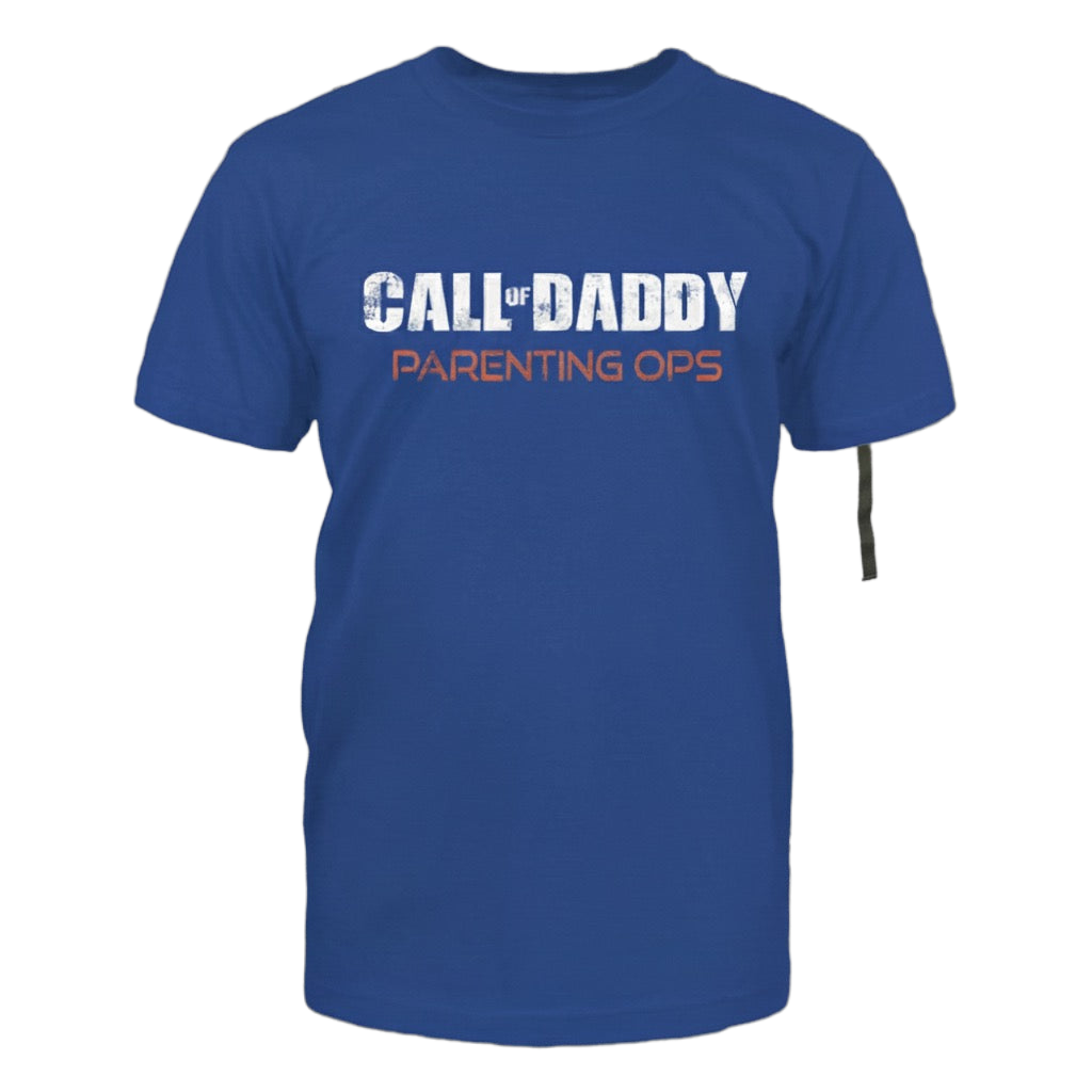 Call Of Daddy distressed graphic men's T-shirt - view 9 - Reborn XII