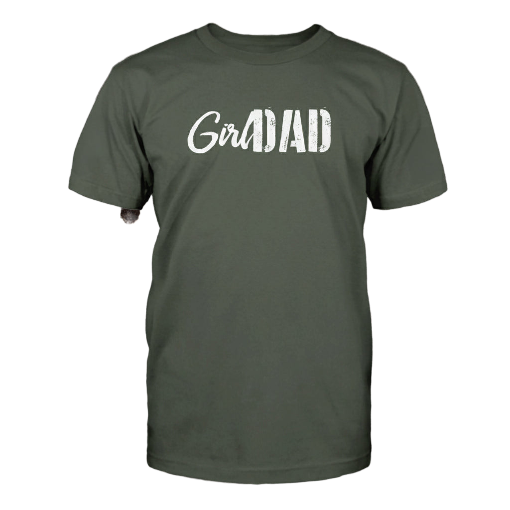 Girl Dad - Her First Love distressed graphic men's T-shirt - view 4 - Reborn XII