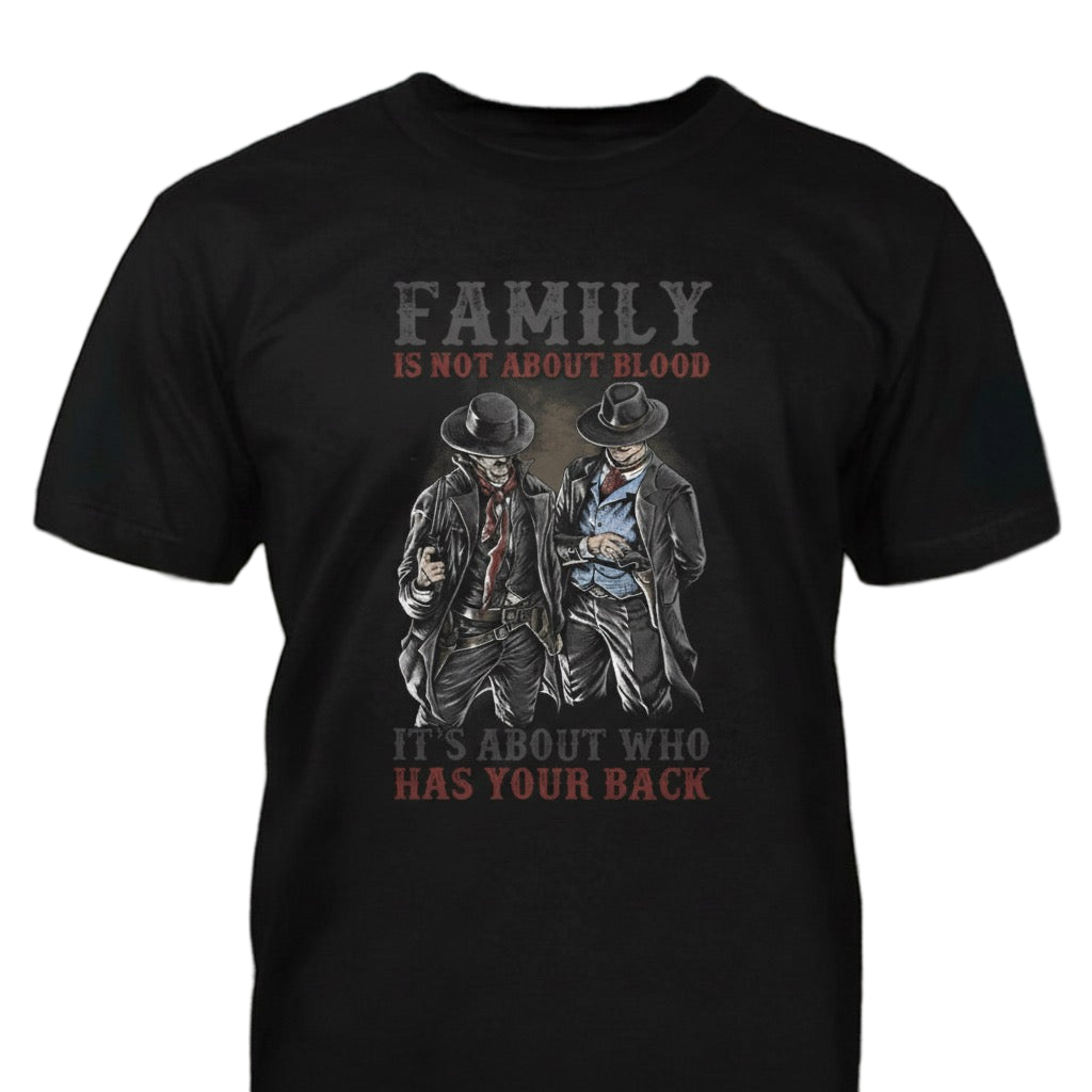 Family distressed graphic men's T-shirt - view 5 - Reborn XII