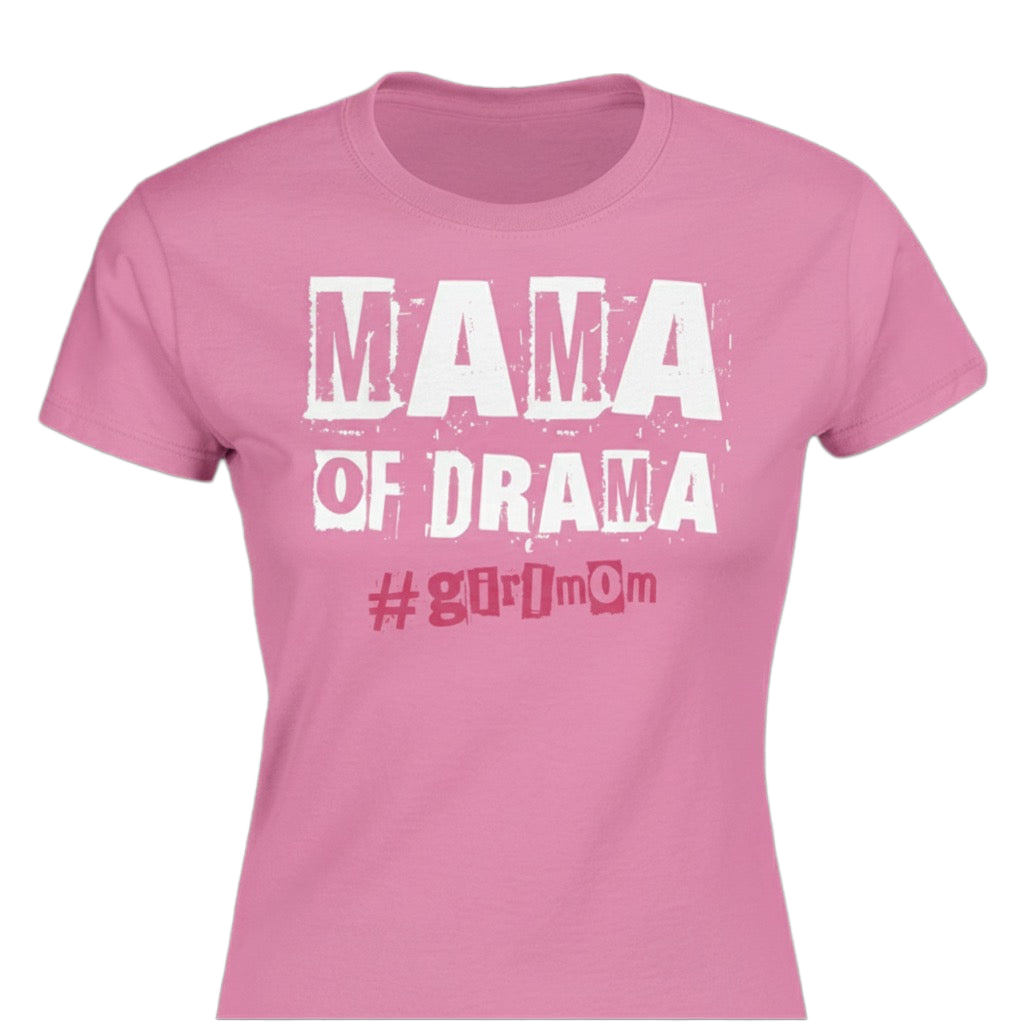 Girl Mom distressed graphic women's T-shirt - view 3 - Reborn XII